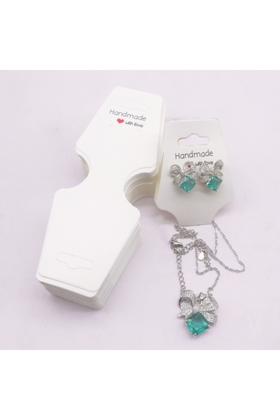 Choice 50 بطاقة د 50 قطعة من بطاقات المجوهرات، مطوية بمادة لاصقة، بطاقة معلقة...