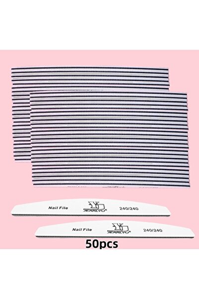 Choice 50 قطعة 5/10/25/50 قطعة مبرد أظافر 240/240 حبيبات تلميع وطحن مانيكير و...