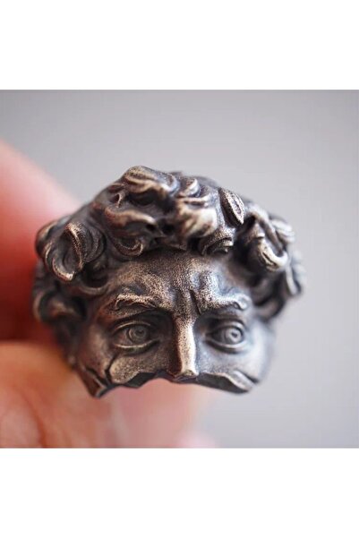 Choice خاتم مفتوح أبيض عتيق من عصر النهضة للسيدات، خاتم فينوس مفتوح إبداعي عت...