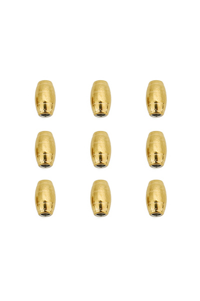 Choice 50 قطعة من خرز الفولاذ المقاوم للصدأ PVD الذي لا يتلاشى أبدًا، مقاس 3 ...