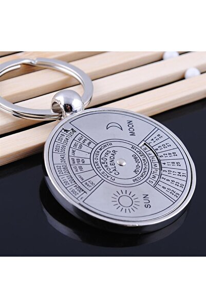 Choice 2 سلسلة مفاتيح جديدة فريدة من نوعها بتقويم دائم فائق لمدة 50 عامًا مع ...