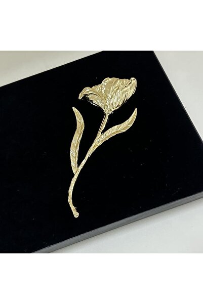 Choice A1 〔YY110〕بروش زهرة معدنية كبيرة عتيقة للنساء والفتيات بدلة أنيقة مبال...