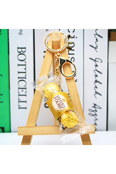 Choice 4.2 7.4 Simulation Golden Sands Chocolate Key Chain Food Play 3 Pieces...