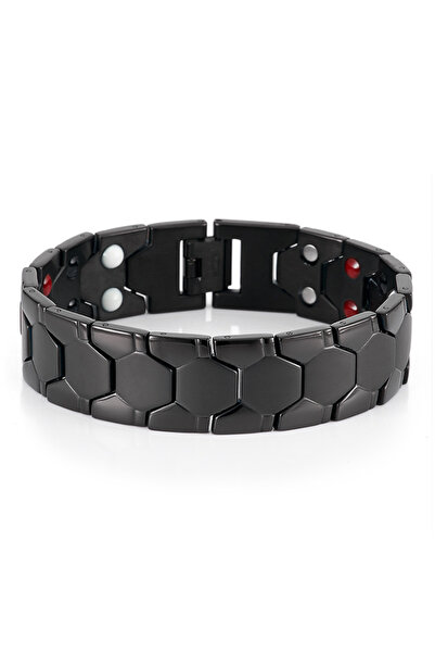 Choice سوار Z202-2 رجالي 3 في 1، سوار طاقة صحية، سوار ملتوي لعلاج التهاب المف...