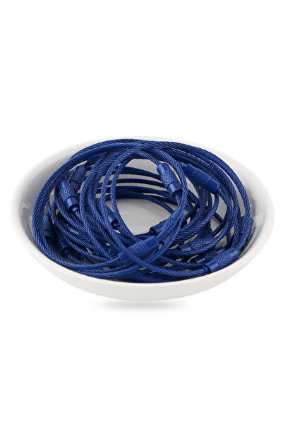 Choice 15pcs Navy blue 15Pcs Colorful EDC Stainless Steel Carabiner Keychain ...