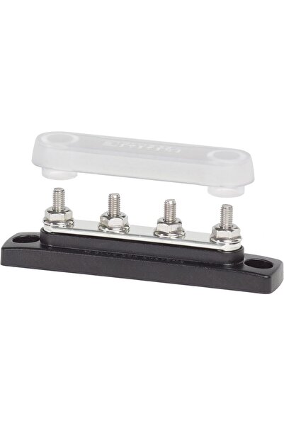 Blue Sea Systems قضيب توصيل صغير 100 أمبير - 4 براغي مع غطاء