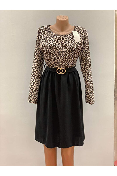 OEMN Rochie de zi cu imprimeuri diverse - ALN