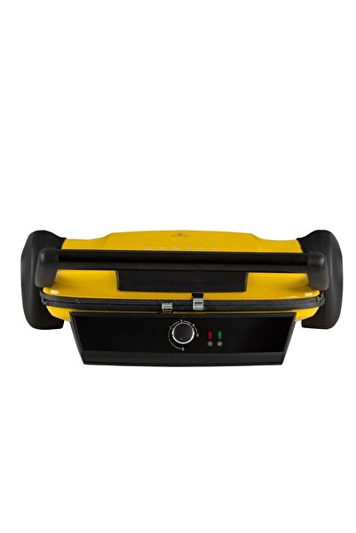 Vestel Retro T7000 Sarı 2000W Tost Makinesi, Lezzetli Tostlar İçin Ideal