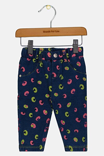 Overkids Toddlers Girl Allover Pattern Pants, Multicolor