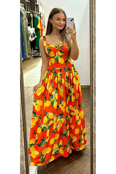 OEMN Long Dress with Cutout Leg - Positano