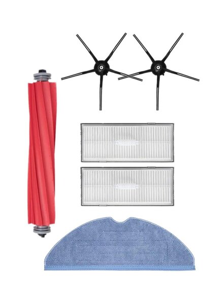 Roborge Roborock S7 Max Ultra Robot Vacuum Cleaner Compatible 6-Piece Spare Parts Set