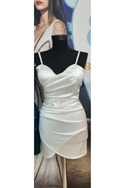 OEMN Short satin dress with straps