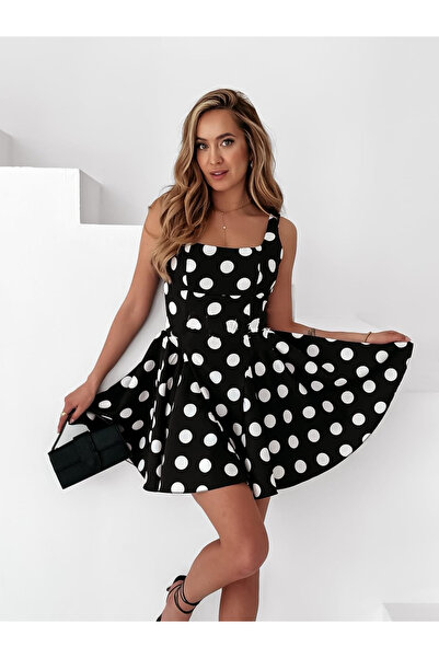 OEMN Short dress with straps and various prints