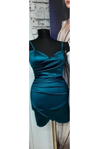 OEMN Short satin dress with straps