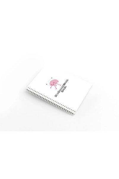 Flash your mind A5 Notebook "Brain" Blank - 80 Sheets