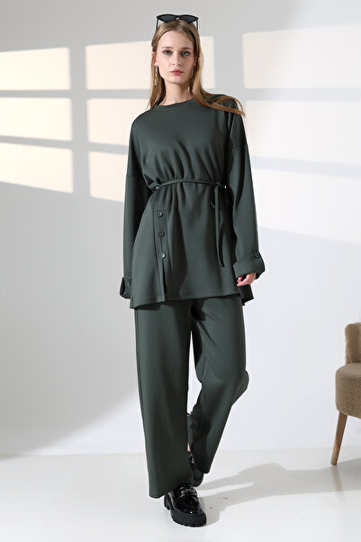 lubiti Hijab and Plus Size Bottom Top Set