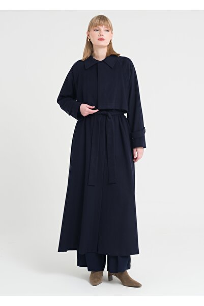 Armağan Allerli Beli Büzgülü Manto