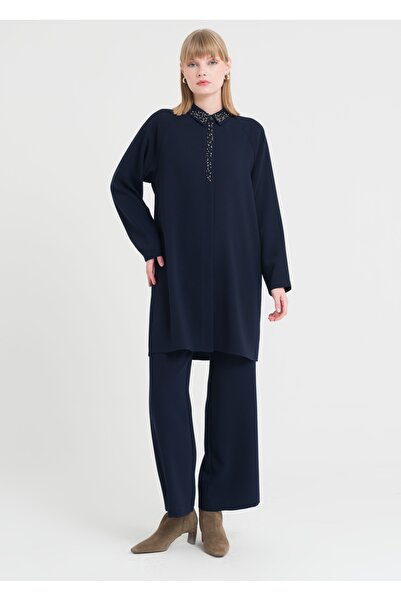 Armağan Stone Detailed Short Tunic