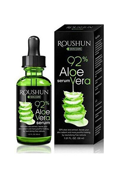 RousHun سيروم الوجه بخلاصة الصبار 92%، شفاف، 30 مل