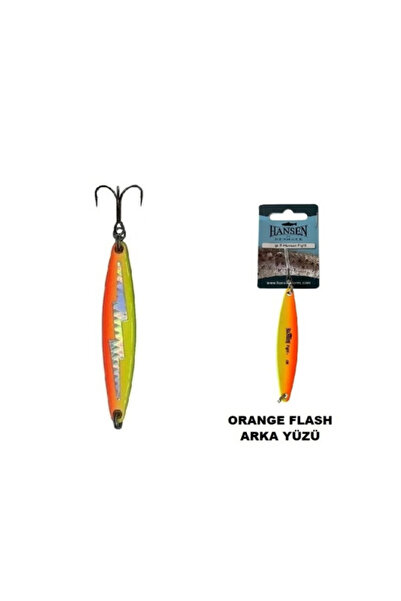 HANSEN Fight 7.6cm 21gr Lüfer-Levrek Kaşık Orange Flash
