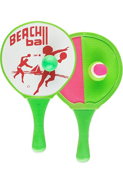 ORIGINAL DEALS Velcro Padel Racket Set with 2 Balls Catch & Toss Ball