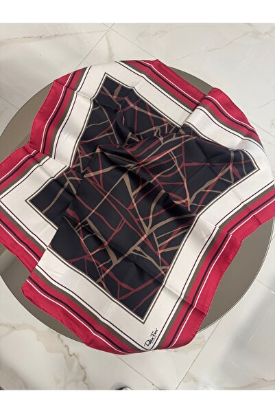 PAPLİO FERRE Eșarfă de mătase Tivil pentru femei NEGRU 90 x 90