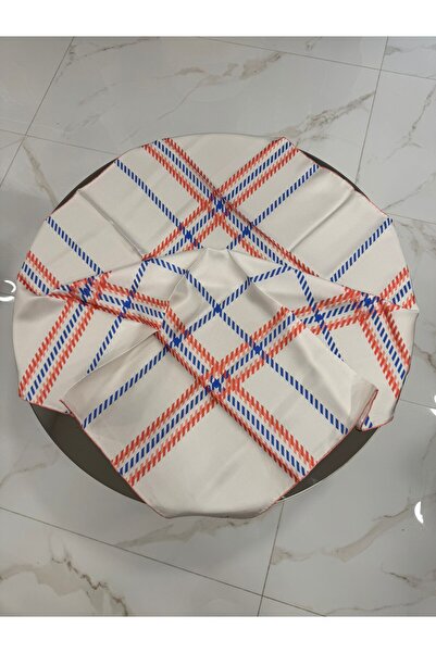 PAPLİO FERRE Eșarfă exclusivă din mătase Tivil pentru femei ALBASTRU 90 x 90