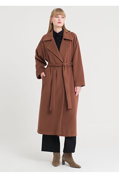 Armağan Raglan Sleeve Wear-Out Coat