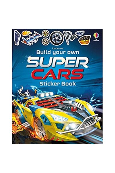 Usborne Publishing Build Your Own Supercars Sticker Book - Tudhope Simon