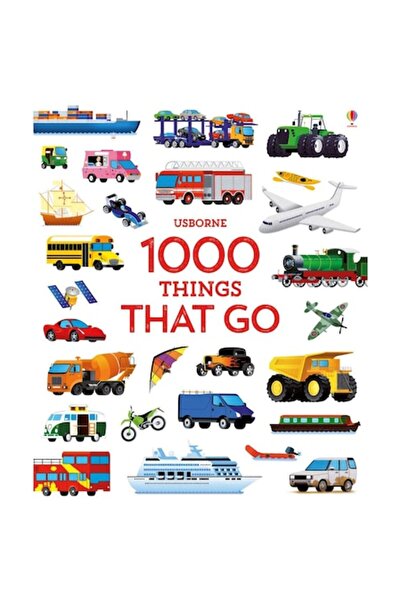 Usborne Publishing 1000 de lucruri care merg, copertă cartonată, 3+ ani - Usb...