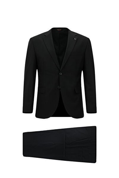 Abdullah Kiğılı 7 دروب سوبر قصة ضيقة بدلة كلاسيكية من الصوف ذات قصة ضيقة للغاية