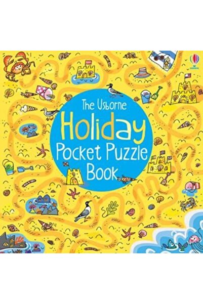 Usborne Publishing Holiday Pocket Puzzle Book - Carte de buzunar cu activitat...