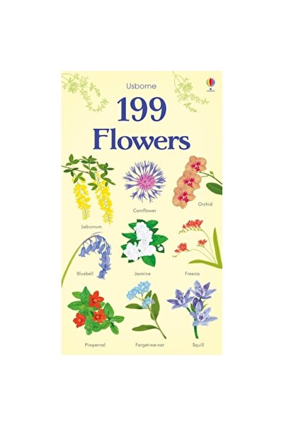 Usborne Publishing 199 Flowers - Dictionar ilustrat 199 Flori in engleza