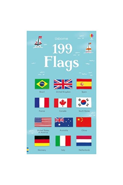 Usborne Publishing Dictionar ilustrat 199 Steaguri - 199 Flags