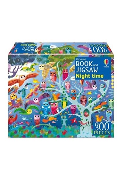 Usborne Book and Jigsaw Night time 300 pieces