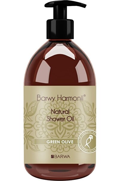 Barwa Cosmetics Ulei de dus cu masline verzi, Harmony, Barwa Cosmetics, 440 ml
