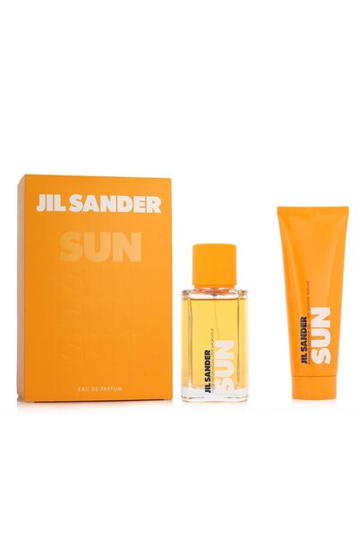 Jil Sander مجموعة صن للنساء، أو دي بارفان، 75 مل + إس جي 75 مل