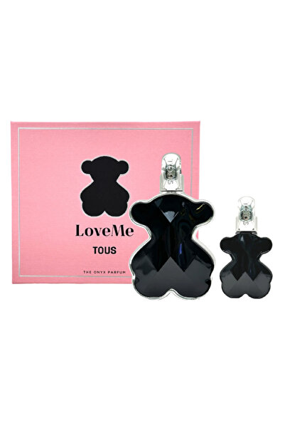 Tous مجموعة عطر لوف مي ذا أونيكس للنساء، عطر 90 مل + عطر 30 مل