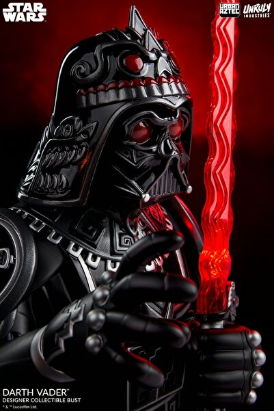 Unruly DARTH VADER Designer Collectible Bust by Industries