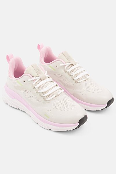 RBX Women Mesh Lightweight Lace Up Running Shoes, Barbie Pink