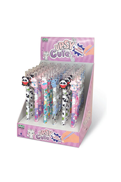 Lebez Pix care se sterge cu capac, Upsy Cute, 4 modele (36 buc/display), copi...