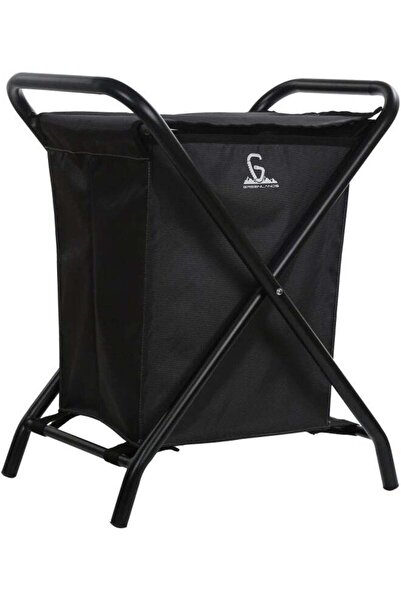 GREENLANDS صندوق تخزين رمادي للتخييم سعة 20 لترًا - منظم قوي قابل للطي بإطار ...