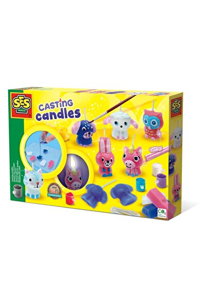 SES Creative Set creatie - Lumanari, Animale vesele