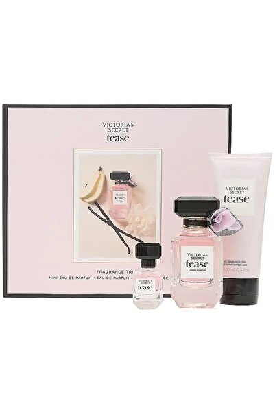 Victoria's Secret Tease For Women Set Eau De Parfum 50ml + Eau De Parfum 7.5ml + Body Cream 100ml