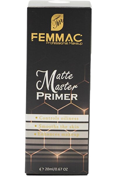 femmac Matte Master Primer - Pore-Blurring Makeup Base (Vitamin E & Calendula)