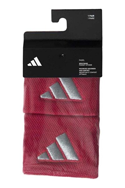 adidas Small Wristband Red/Grey – Lightweight Sweat-Absorbing Sports Bands