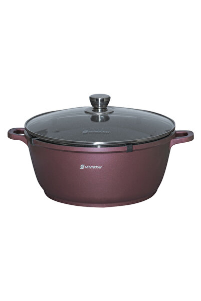 SCHMITTER Cast Aluminum Pot with Lid, Ceramic Interior, 32 cm, 9 L (301.32 TC)