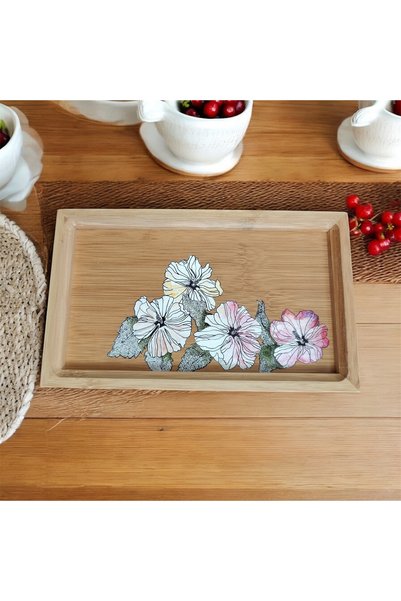 pinaart Special Design Bamboo Plate 25 X 15 X 2.5 cm