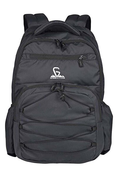 GREENLANDS Daily Backpack GNL ZIGGY D - Gray, Lightweight with Multiple Pockets