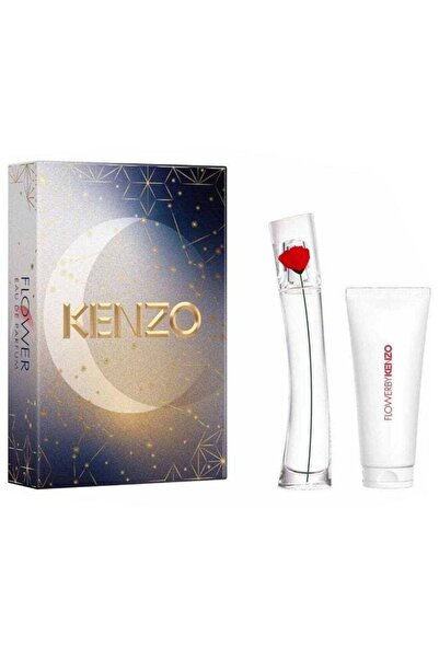 Kenzo مجموعة فلاور باي للنساء: عطر 30 مل + لوشن للجسم 75 مل